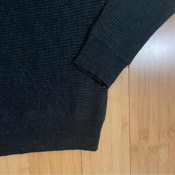 Philosophy Sweater Ribbed Size Medium Dark Grey - Picture 5 of 9